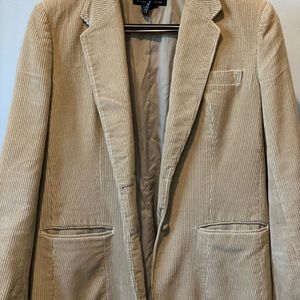 Corduroy Jacket / Coat / Blazer - Tan